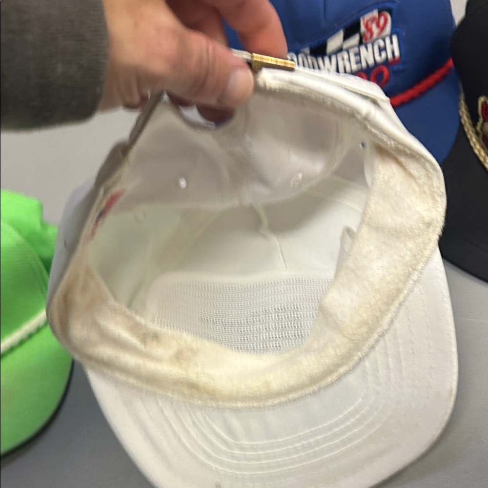 Vintage Racing Hats Collection some are wearable some are not because of age - Picture 10 of 15